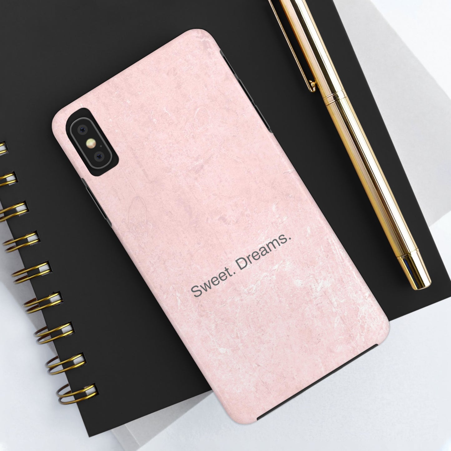 Sweet. Dreams. / Pink Pastel iPhone Case