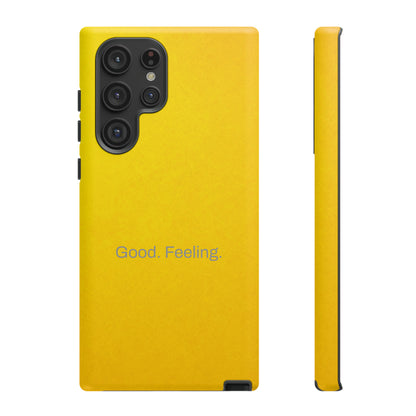 Good. Feeling. / Abstract Gold Samsung Case