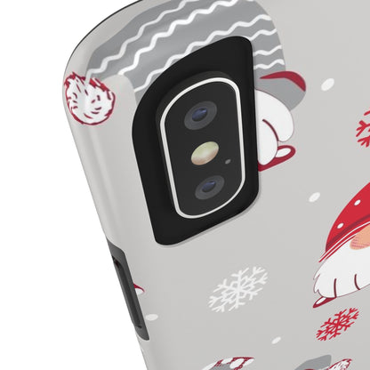 Christmas Santa Gnomes / iPhone Case