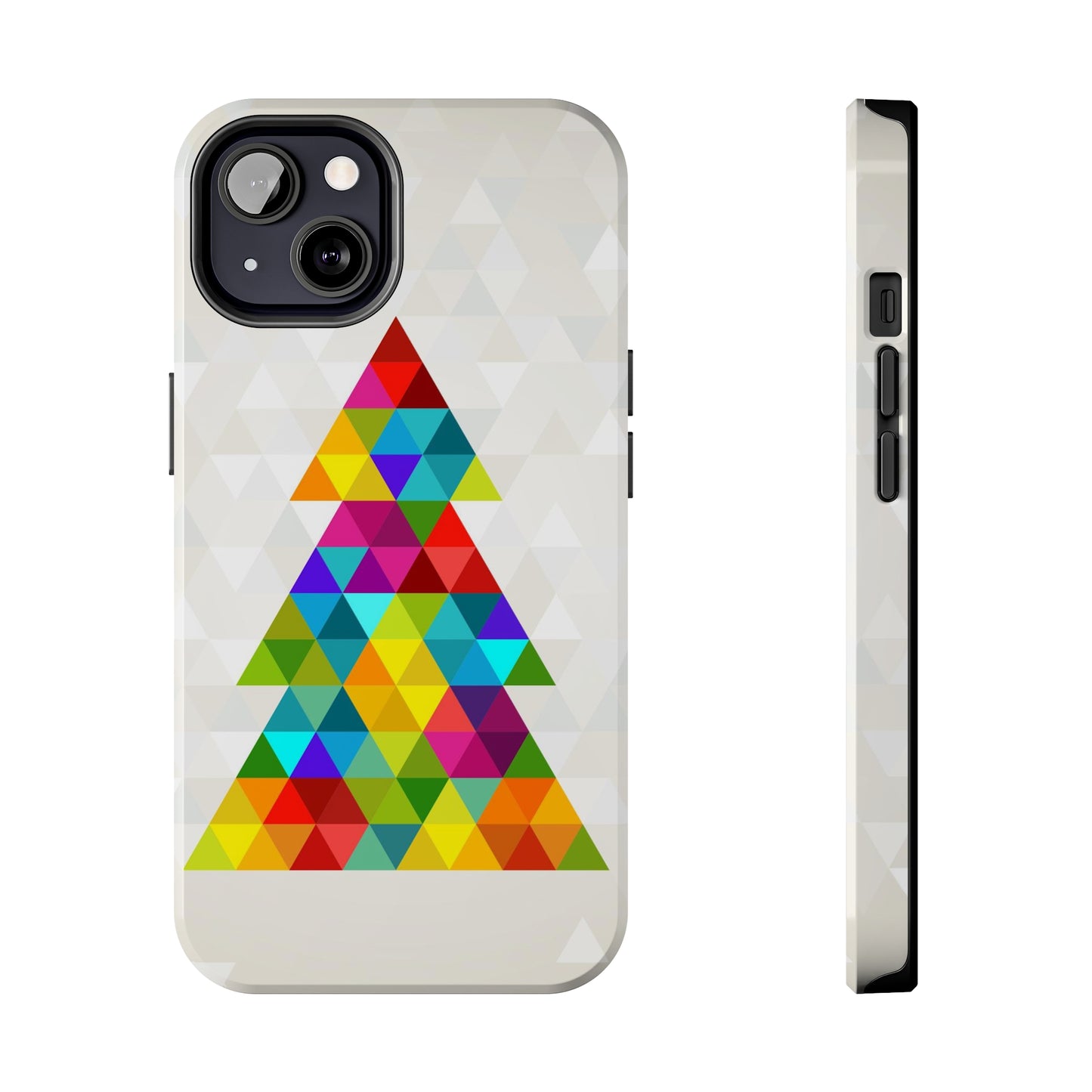 Rainbow Christmas Tree / iPhone Case