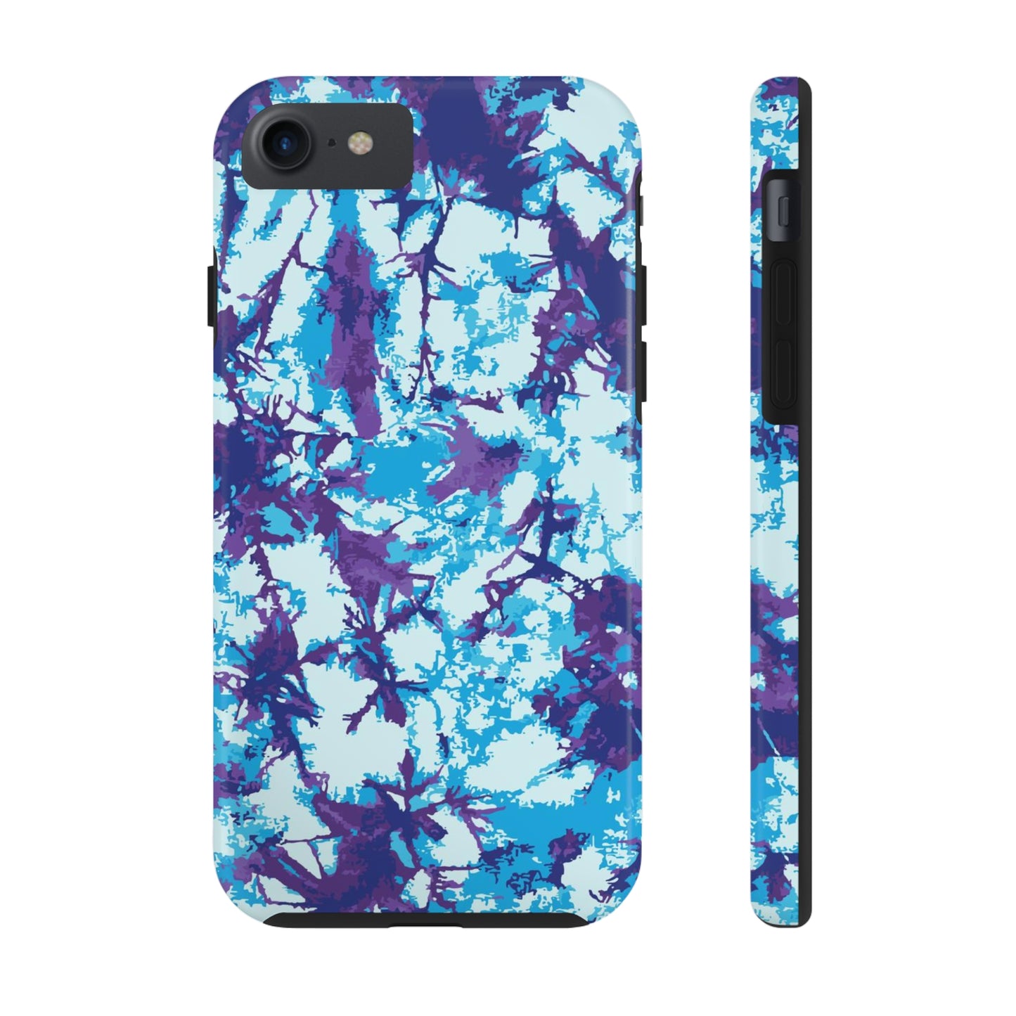 Violet & Blue Tie Dye Only / iPhone Case