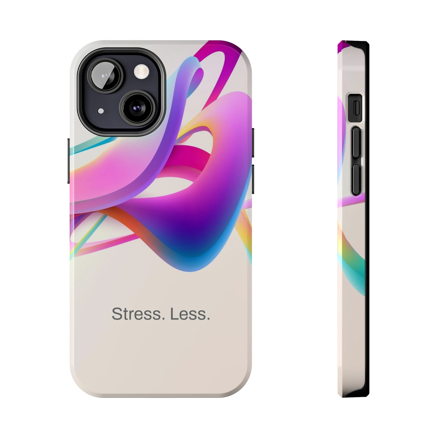 Stress. Less. / Happy Is iPhone Case