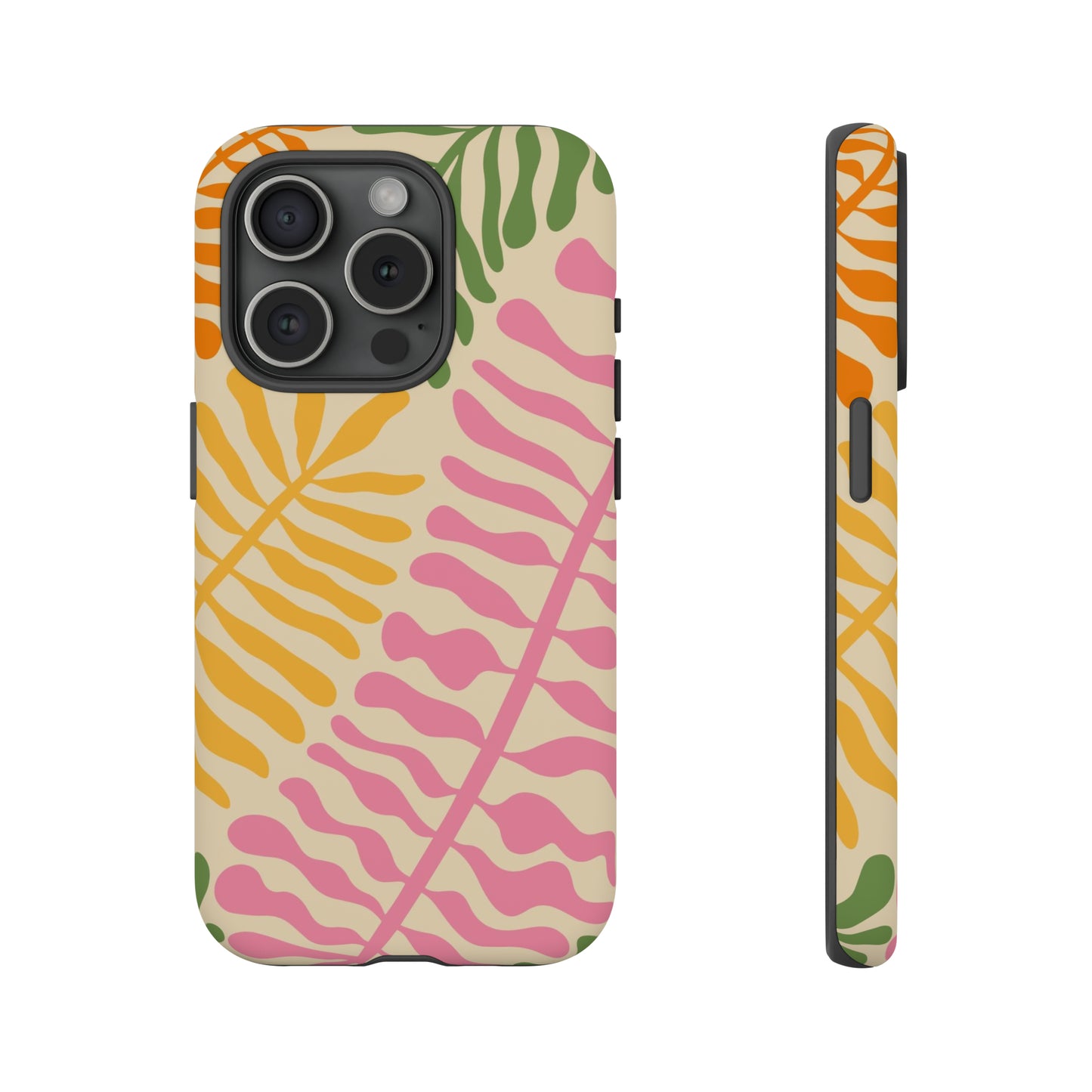 iPhone 15 Series Retro Groovy Flower / Tough Case