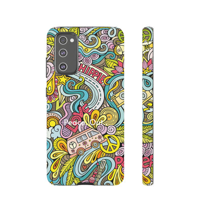 Peace. Out. / Hippie Love Samsung Case