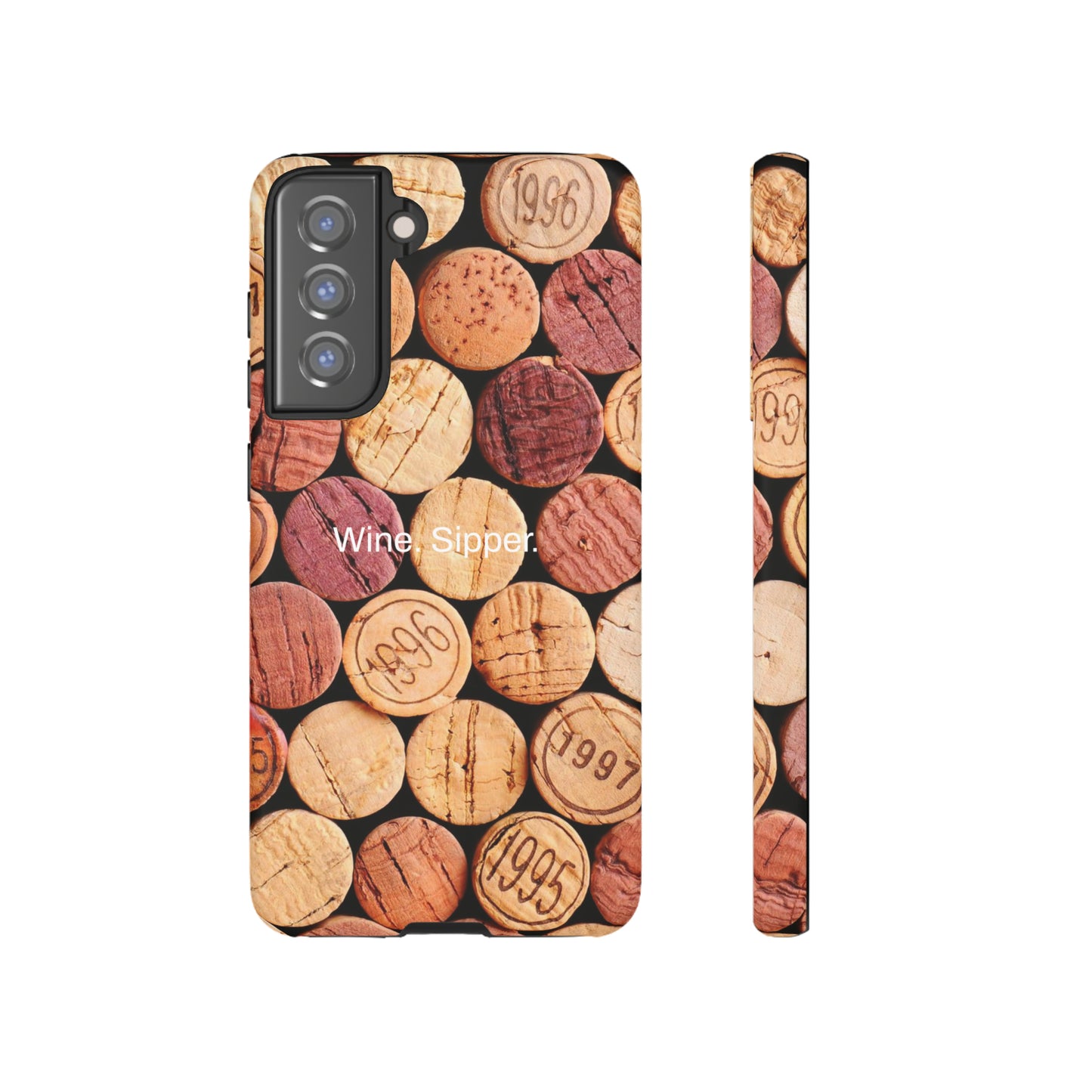 Wine. Sipper. / Pop The Cork Samsung Case