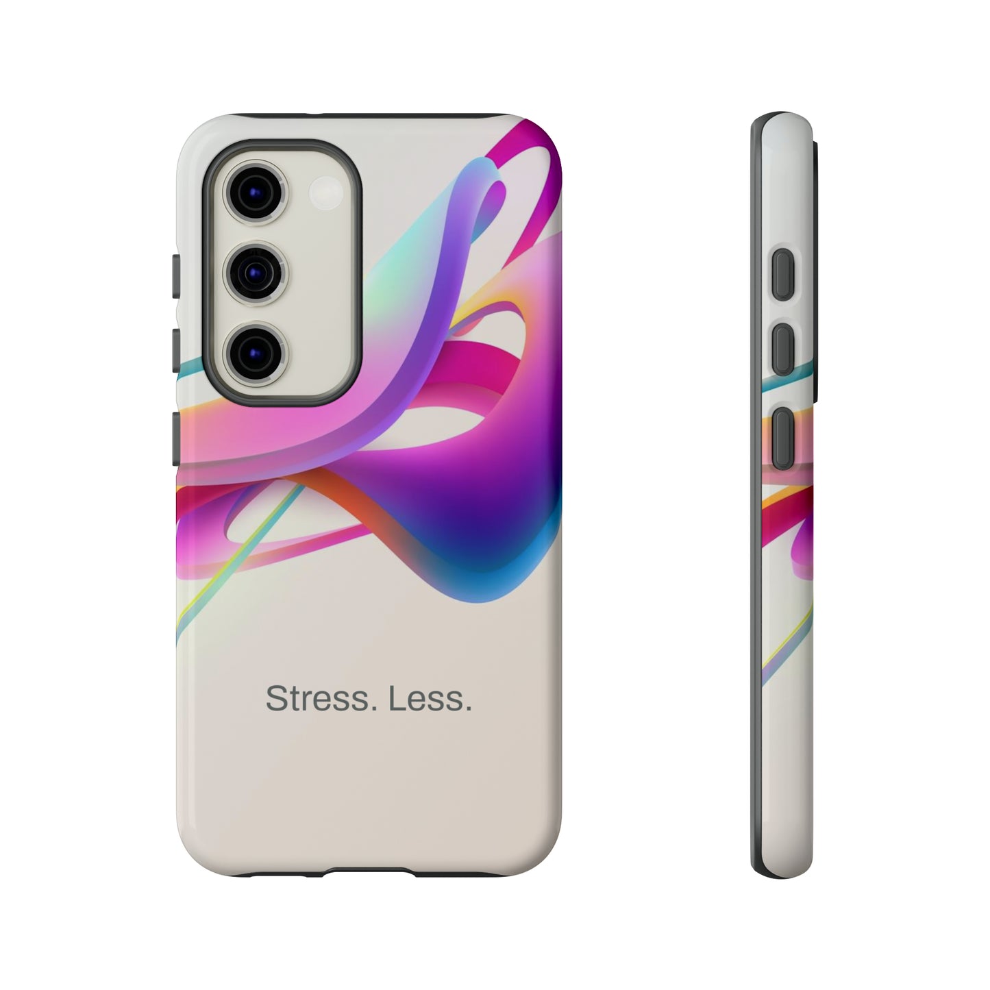 Stress. Less. / Happy Is Samsung Case