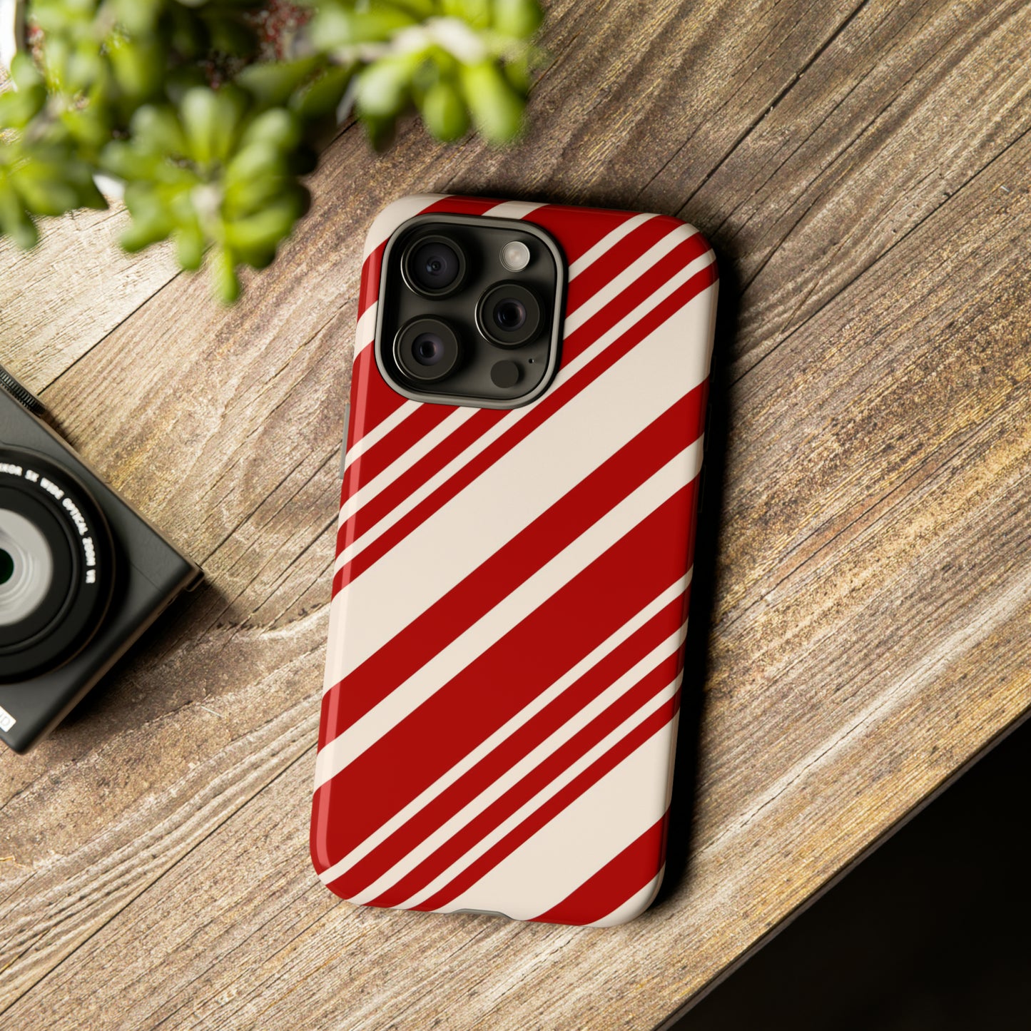 iPhone 15 Series Candy Cane Christmas / Tough Case