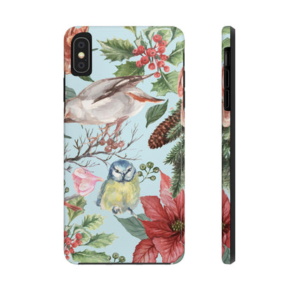 Holiday Christmas Birds / iPhone Case