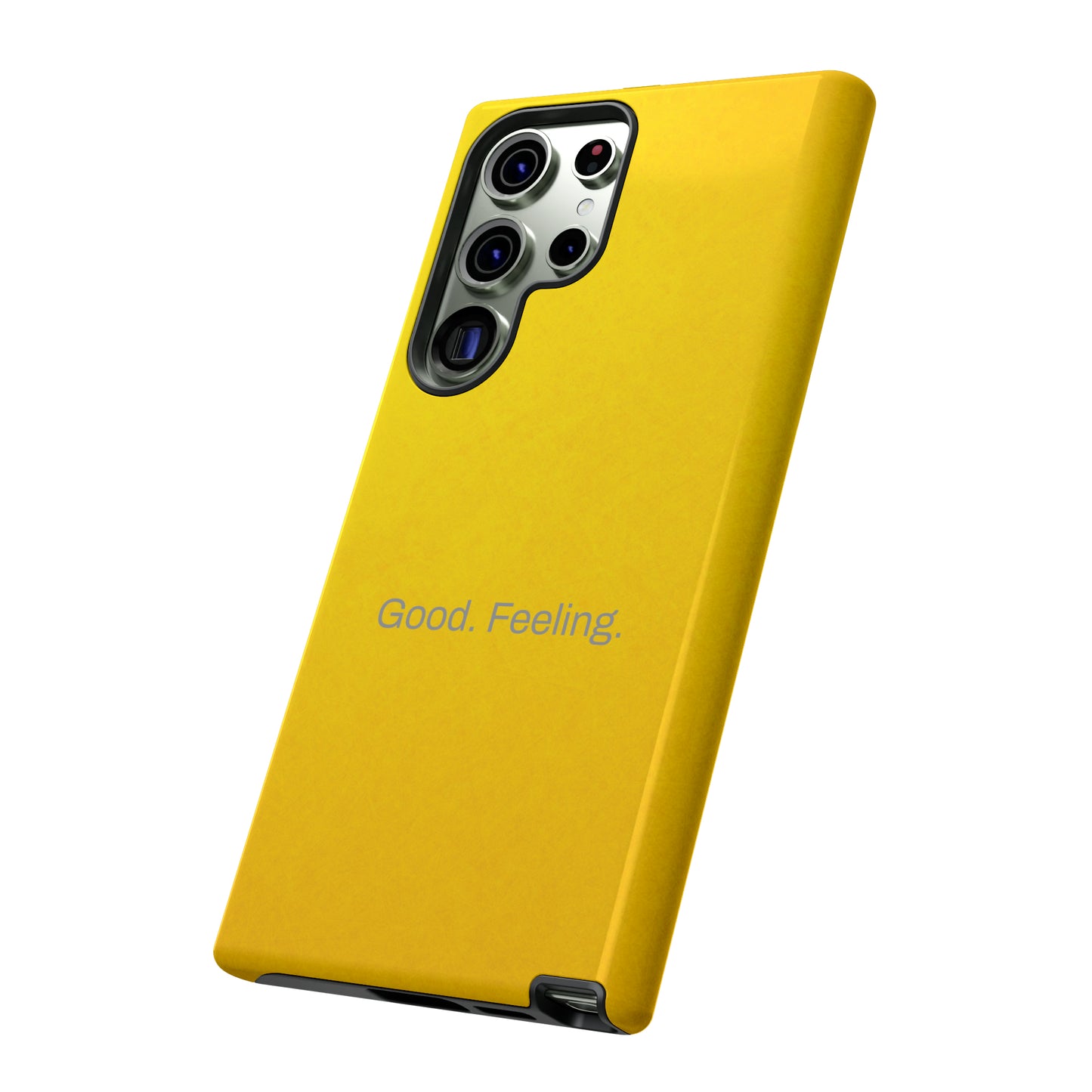 Good. Feeling. / Abstract Gold Samsung Case