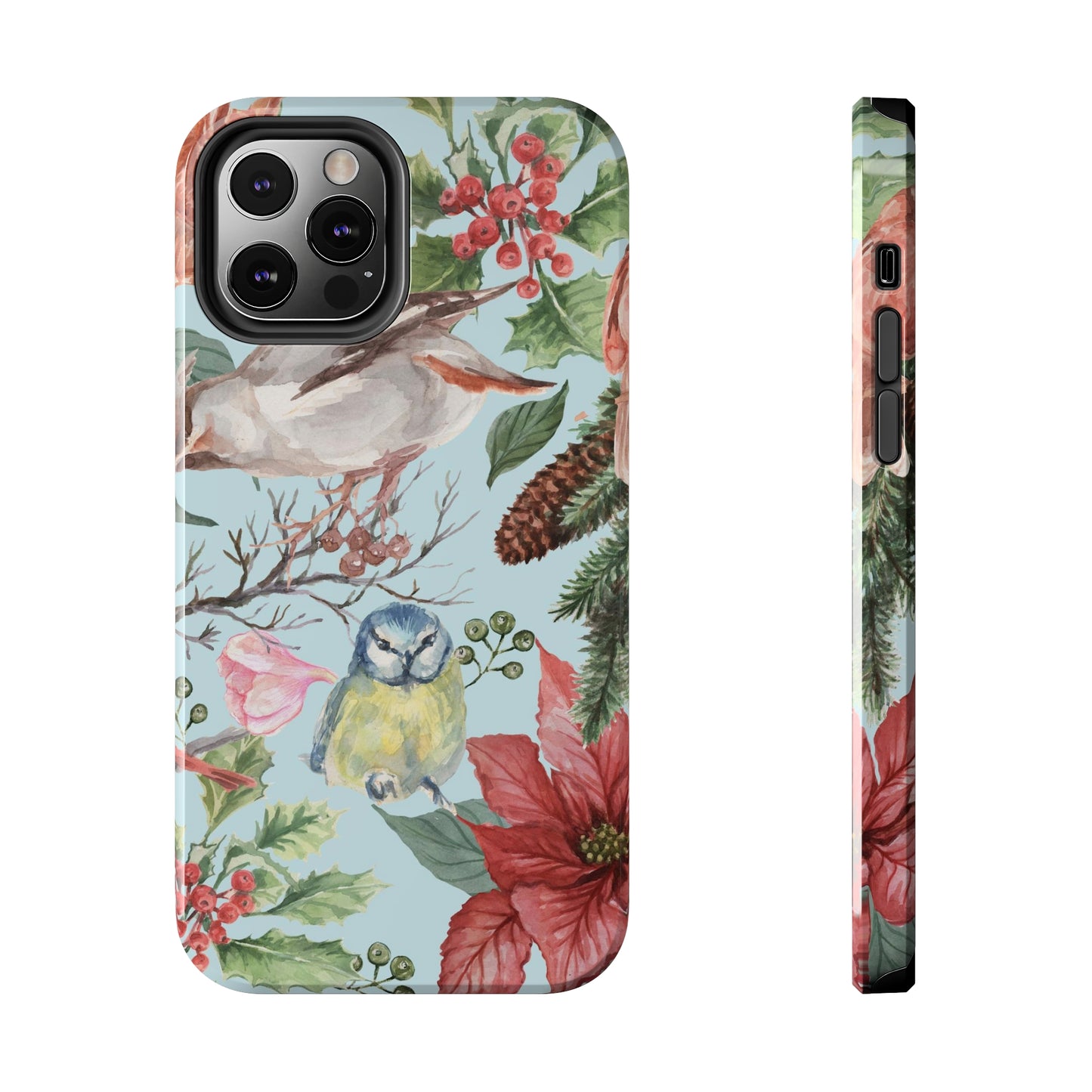 Holiday Christmas Birds / iPhone Case