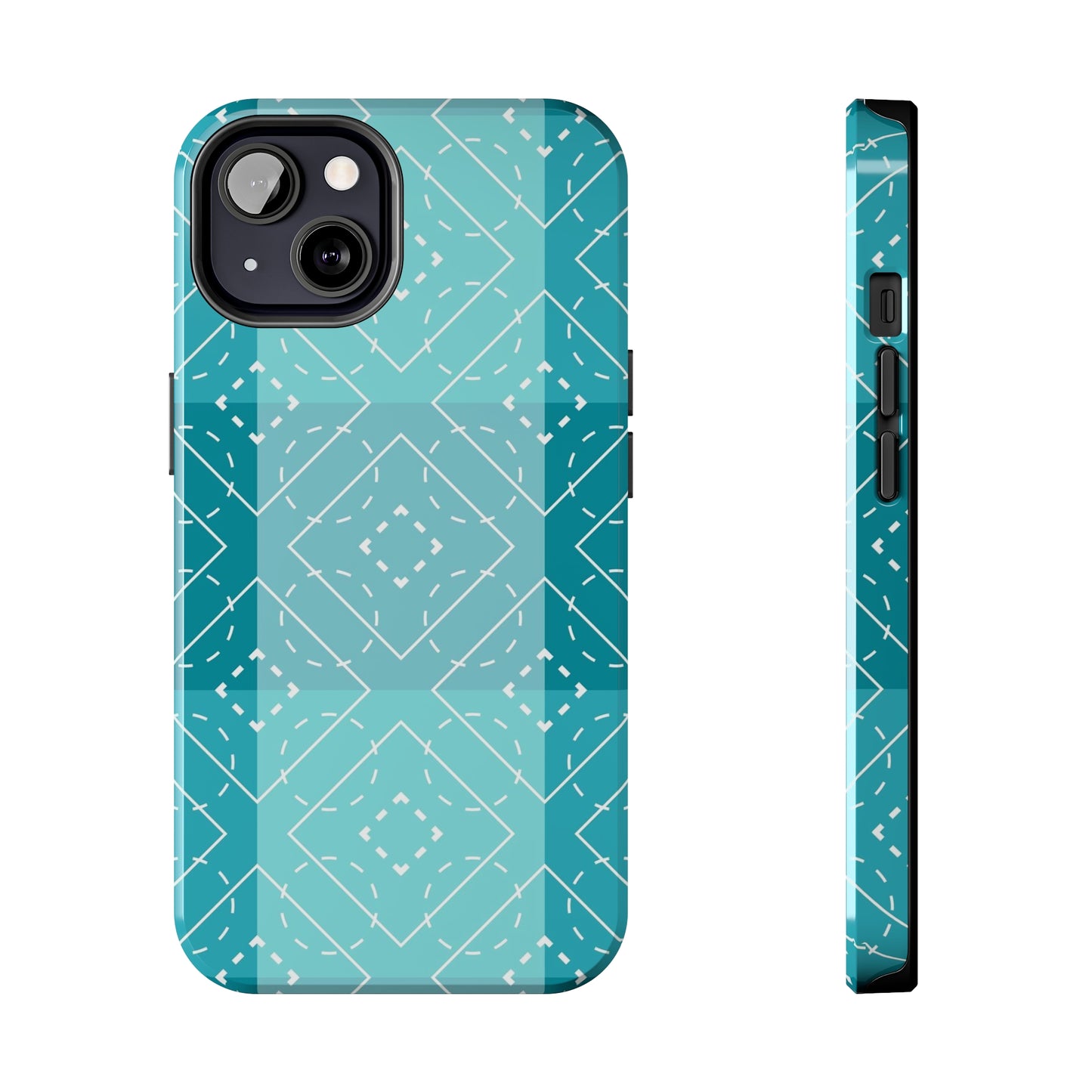 Creative Blue Christmas / iPhone Case