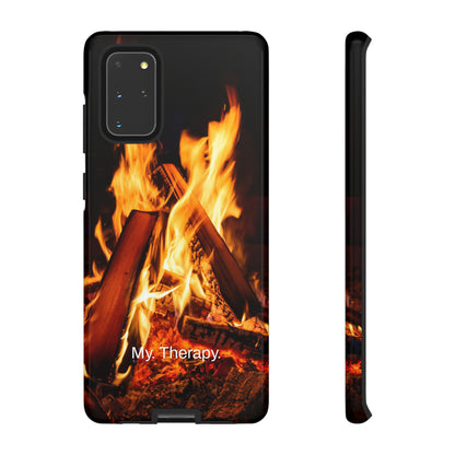 My. Therapy. / Fire Daze Samsung Case